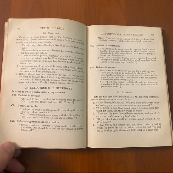 Antique 1928 Handy Book of English Composition by Ruth M. Whitfield VTG Writing - Picture 10 of 12